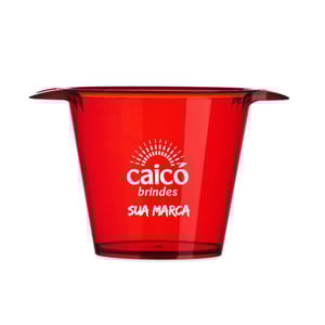 Balde Cristal Acrílico 5,5 Litros - Praticidade e Estilo para Suas Bebidas - 09012601