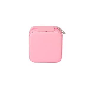 Porta Joias de Couro Sintético com Revestimento Aveludado - Organização com Estilo - 01622