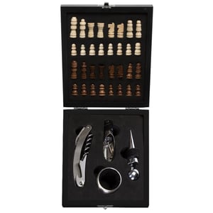 Kit Vinho Formato Xadrez 4 Peças - Elegância e Funcionalidade - 12046