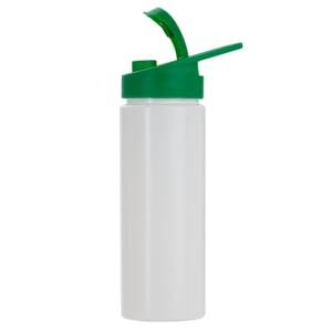Squeeze Personalizada Frente 550 ml Branca com Tampa Colorida - Estilo e Praticidade - 14375