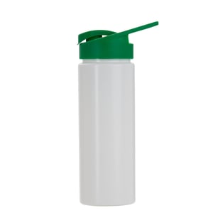 Squeeze Personalizada Frente 550 ml Branca com Tampa Colorida - Estilo e Praticidade - 14375