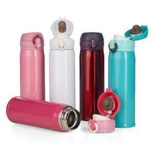 Garrafa Térmica Inox 400ml Personalizada - Qualidade e Estilo - 02112