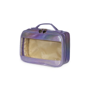Necessaire Sintética Holográfica Impermeável Personalizada - Estilo e Praticidade - 18651