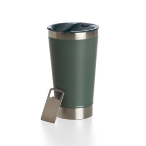 Copo Térmico 473ml com Abridor Personalizado - Praticidade e Estilo - 18645