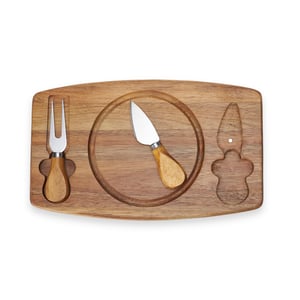 Kit Queijo 3 Peças Personalizado - Estilo e Qualidade para seus Momentos - 18628