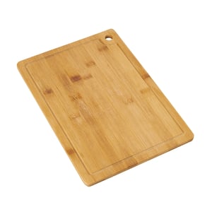 Tábua de Corte com Canaleta 22x28 cm Gravada a Laser no Bambu — 18583