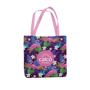 Bolsa Ecobag Oxford Personalizada — Impressão Colorida Total 1 Lado — 05092401