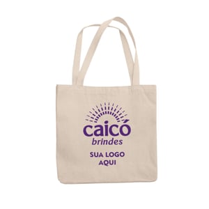 Bolsa em Algodão Cru Personalizada — Impressão 1 cor em 1 Lado —  CBECO24