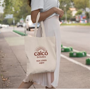 Bolsa em Algodão Cru Personalizada — Impressão 1 cor em 1 Lado —  CBECO24