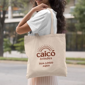 Bolsa em Algodão Cru Personalizada — Impressão 1 cor em 1 Lado —  CBECO24