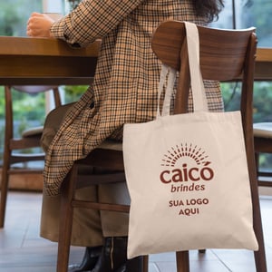 Bolsa em Algodão Cru Personalizada — Impressão 1 cor em 1 Lado —  CBECO24