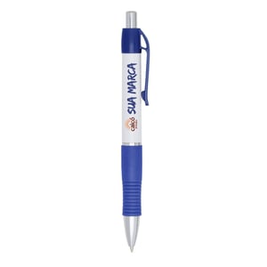 Caneta Plástica Personalizada com Impressão Digital Colorida — 03011C