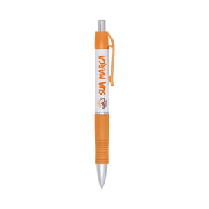 Caneta Plástica Personalizada com Impressão Digital Colorida — 03011C