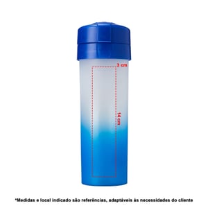 Garrafa Squeeze Degradê Acqua Bio 450 ml — Personalizada — 20092301
