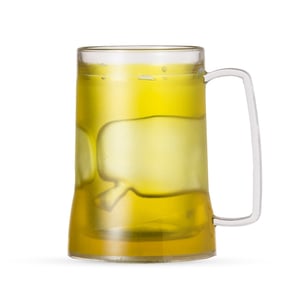 Caneca acrílica 400ml com gel térmico - 12508