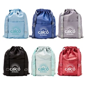 Mochila Saco em Poliéster de Impacto Impermeável com Três Compartimentos - 05070