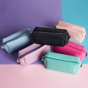 Nécessaire PU Impermeável Compacta e Personalizável — 18650