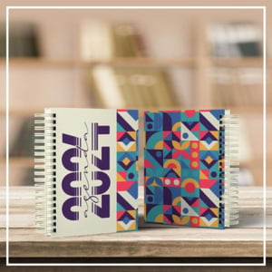 Agenda Diária Capa Dura Personalizada A5 — 21022601