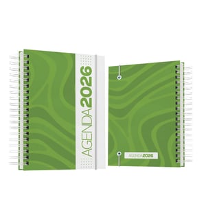 Agenda Diária Capa Dura Personalizada A5 — 21022601