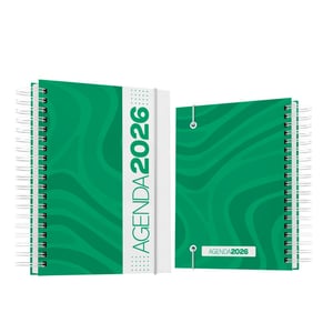 Agenda Diária Capa Dura Personalizada A5 — 21022601