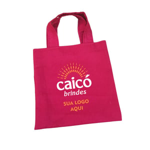 Bolsa em Tecido Brim 100% Algodão Personalizada — Impressão Colorida 1 Lado — 23022605