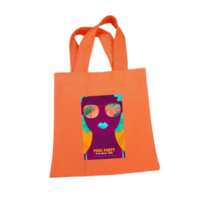 Bolsa em Tecido Brim 100% Algodão Personalizada — Impressão Colorida 1 Lado — 23022605