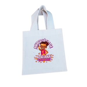 Bolsa em Tecido Brim 100% Algodão Personalizada — Impressão Colorida 1 Lado — 23022605