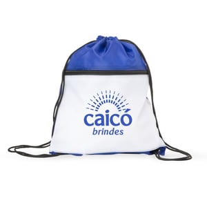 Mochila Bi‑Lateral Personalizada com Zíper e Bolso — Escolha Tecido e Tamanho — CB202201