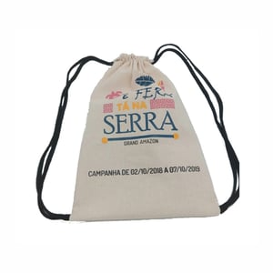 Mochila Bi Lateral para Eventos Personalizada com Logo — Escolha Tecido e Tamanho — CBMOOX3040