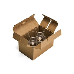 Kit 6 Copos de Vidro 50 ml Personalizado com sua Marca ou Tema de Festa — 09081