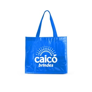 Sacola Plástica em Polipropileno Personalizada 29x34x14cm — 08052