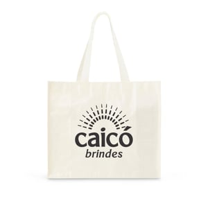 Sacola Plástica em Polipropileno Personalizada 29x34x14cm — 08052
