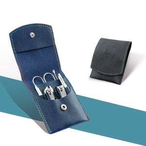 Kit Manicure 7 Peças com Estojo Sintético | Brinde Feminino Compacto - 06040