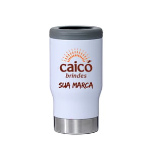 Copo Térmico 4 em 1 Inox 380ml com Abridor Embutido - Multiuso — 04014