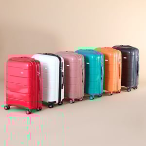 Mala de Viagem 66L Premium em PP – Cadeado TSA, Rodas 360º e Personalizada - 06068LF