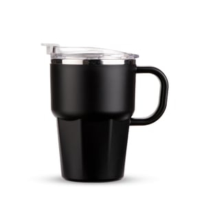 Caneca Térmica Hybrid Inox 550ml - Parede Dupla com Tampa e Canudo - 09227LF