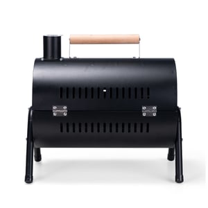 Churrasqueira Portátil Cilíndrica em Ferro – Praticidade em Qualquer Lugar - 09238LF