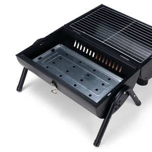 Churrasqueira Portátil Cilíndrica em Ferro – Praticidade em Qualquer Lugar - 09238LF