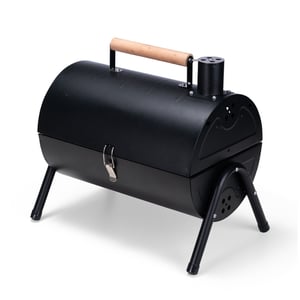 Churrasqueira Portátil Cilíndrica em Ferro – Praticidade em Qualquer Lugar - 09238LF