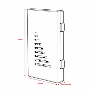 Jogo de Dominó Profissional 28 Peças com Estojo de Proteção - 19053