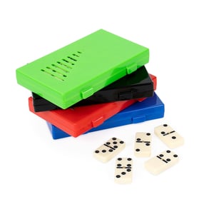 Jogo de Dominó Profissional 28 Peças com Estojo de Proteção - 19053