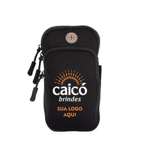 Braçadeira Esportiva Neoprene Impermeável com Saída de Fone - 19057