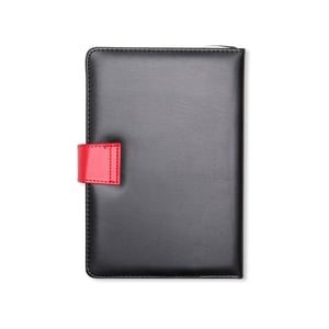 Kit Executivo Premium: Caderneta Couro Magnética e Caneta Touch - 19013