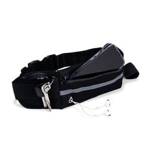 Pochete Esportiva em Neoprene com Porta Garrafa e Saída para Fone - 09258