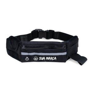 Pochete Esportiva em Neoprene com Porta Garrafa e Saída para Fone - 09258
