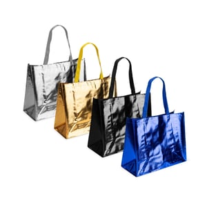 Sacola Gloss Metalizada Premium 43x36x18cm - Brilho e Alta Resistência - 09244