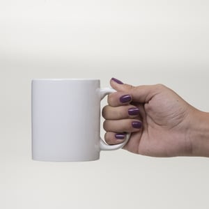 Caneca de Cerâmica Personalizada Branca 330ml - Caicó Brindes - 13282