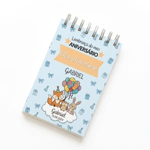 Bloco de Anotações Capa Dura A6 com Wire-O Personalizado | Caicó Brindes - 11072601