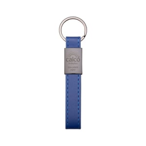 Chaveiro Metal com Couro Sintético Personalizado - 19149