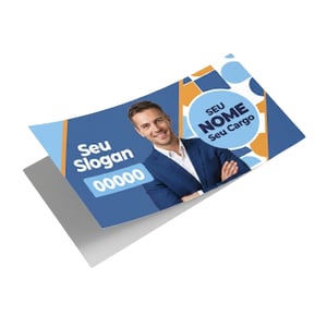 Adesivo para Para-choque Político Personalizado em Vinil Alta Resistência - 30072602